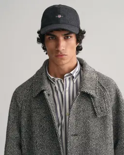 Gant Czapka Z Daszkiem Unisex Szara