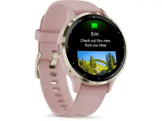 Smartwatch GARMIN Venu 3S 41mm Różowo-złoty 010-02785-03