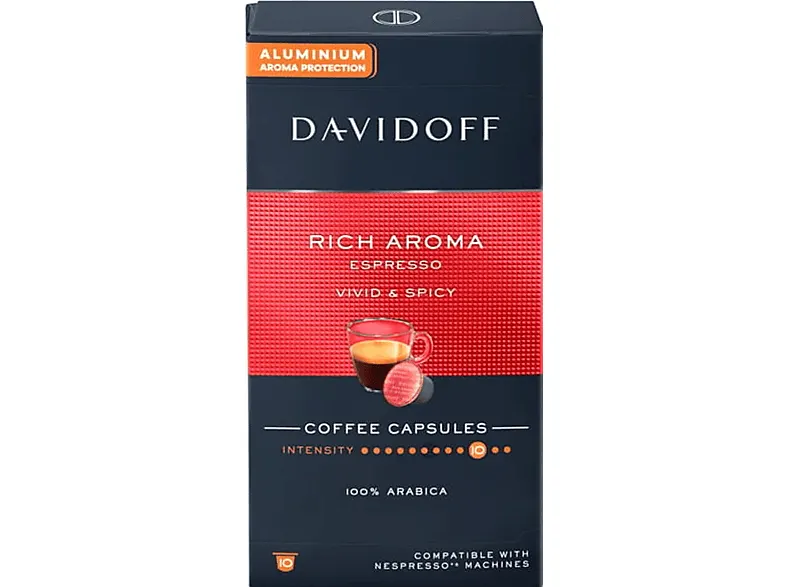 Kapsułki DAVIDOFF Rich Aroma 10 porcji