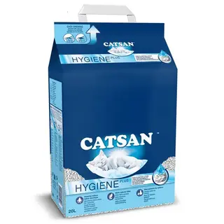 CATSAN Hygiene Plus naturalny żwirek dla kota 20 L