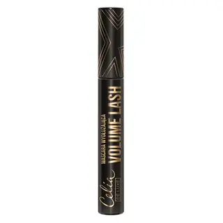 Celia De Luxe Volume Lash mascara wydłużająca i podkręcająca rzęsy black z silikonową szczoteczką 11 ml