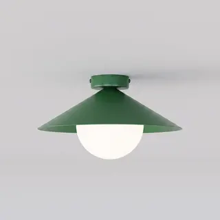 MONO PLAFON 1S OLIVE GREEN
