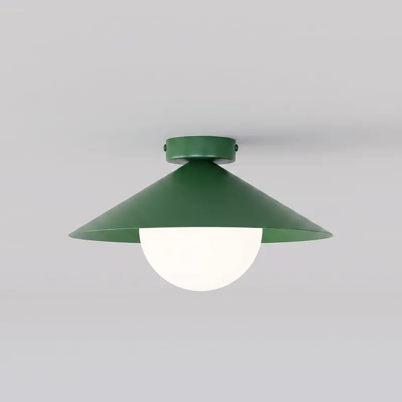 MONO PLAFON 1S OLIVE GREEN