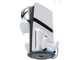 Podstawka YAXO Cyclone Ramp NE RGB do PS5/PS5 SLIM/PS5 PRO Czarny