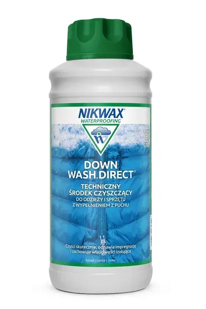 Płyn do prania ubrań i sprzętu z puchem Nikwax Down Wash Direct 1 L