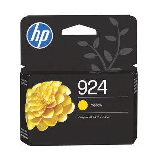 Oryginalny wkład z żółtym atramentem HP 924