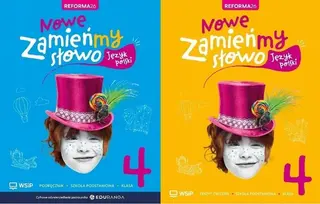 ZESTAW Język polski 4 WSIP Zamieńmy słowo Podręcznik + Cwiczenie