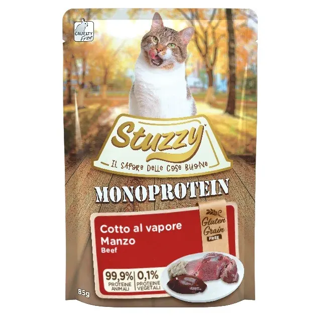STUZZY Mono Wołowina - mokra karma dla kota - 85g