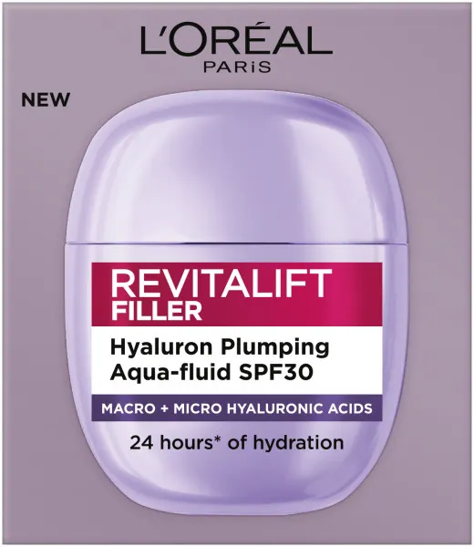 Loreal Revitalift Filler Lekki Nawilżający Krem z Filtrem SPF30 40ml