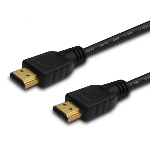 Savio Kabel HDMI 2.0 1,5m czarny CL-194