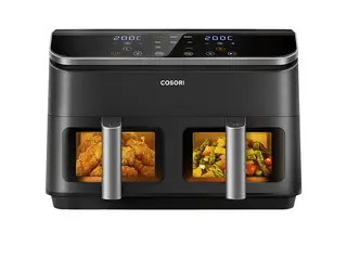 Frytkownica beztłuszczowa Air fryer COSORI Dual Basket Czarny
