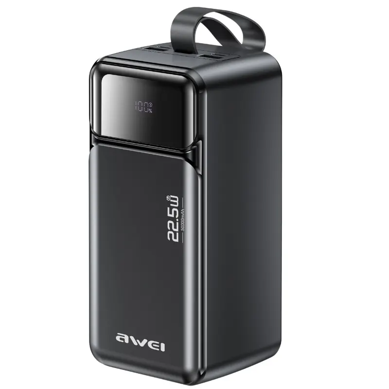 AWEI Powerbank 50000mAh 22,5W PA-106 PD 3xUSB-C