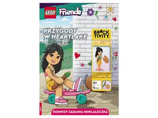 Książka LEGO Friends. Przygody w Heartlake Wielokolorowy