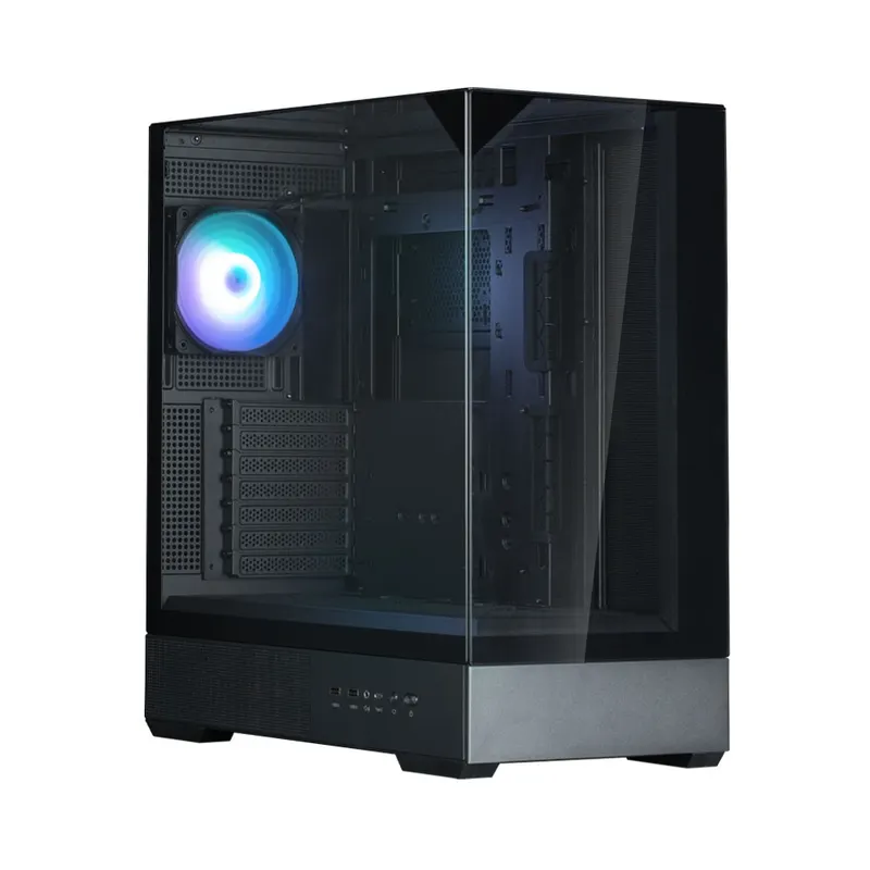Zalman Obudowa P40 Prism Mid-Tower szkło hartowane czarna