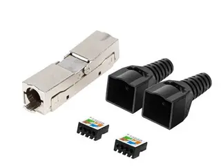 Lanberg Łącznik sieciowy kat.6 FTP beznarzędziowy PL2S6-6000TL