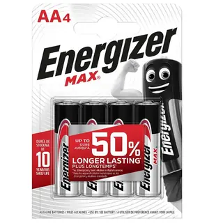 Baterie Energizer LR6 AA Max 4 szt.