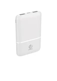 Rebeltec Powerbank P5 (5 000mAh 10W), moc wyjściowa 10W zapewnia szybkie i stabilne ładowanie kompatybilnych urządzeń, jednoczesne ładowanie 3 urządze