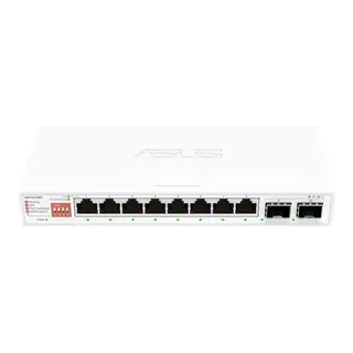 Asus Przełącznik niezarządzalny QG-U1080 8 portów 2.5G + 2 porty 10G SFP+
