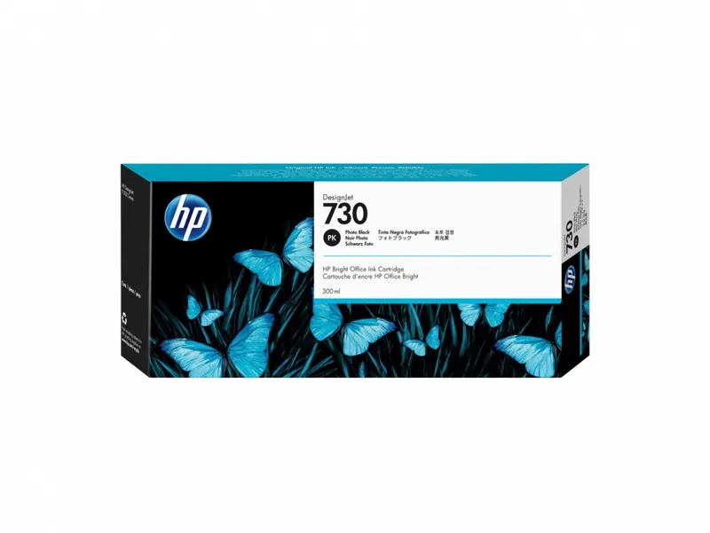 HP Wkład do drukarki atramentowej 730 300ml Photo Black P2V73A