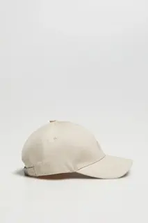 Czapka z daszkiem beżowa