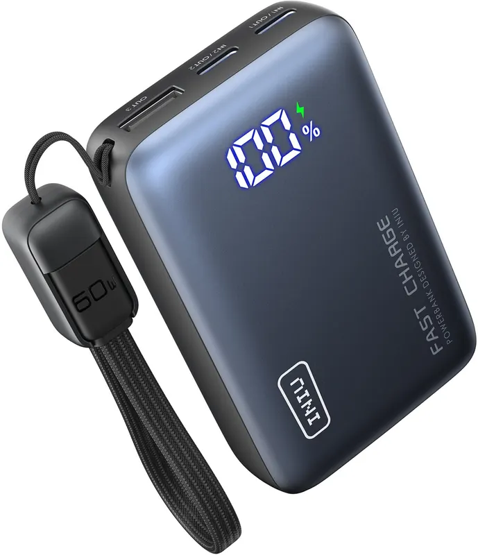 Powerbank INIU Pocket Pro Small 10000 mAh niebieski