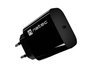 Natec Ładowarka sieciowa Ribera 1xUSB-C 20W czarna