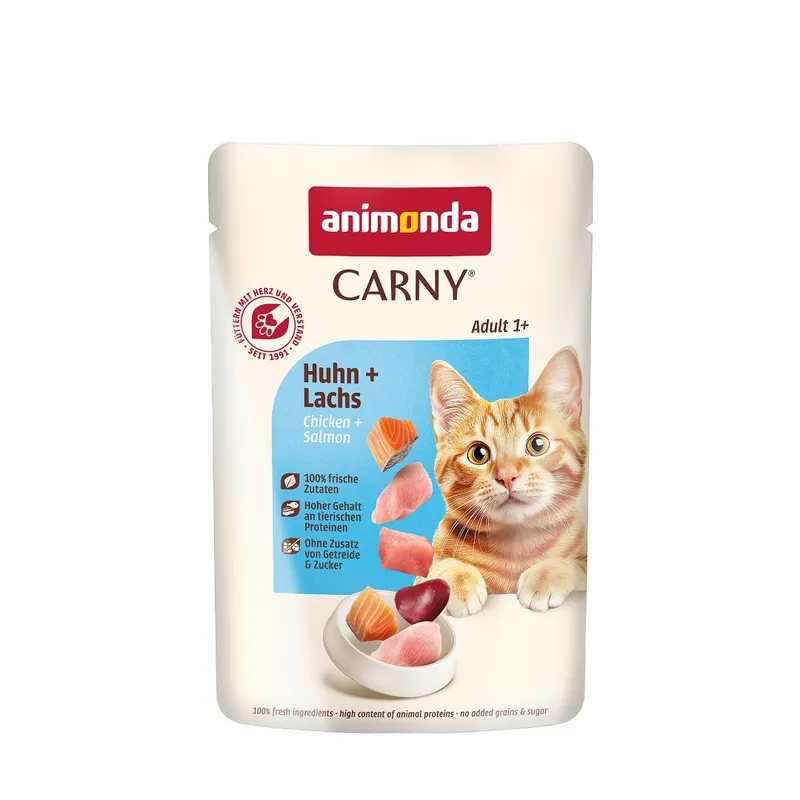 Animonda Carny Adult Pouch Chicken,Salmon 85g