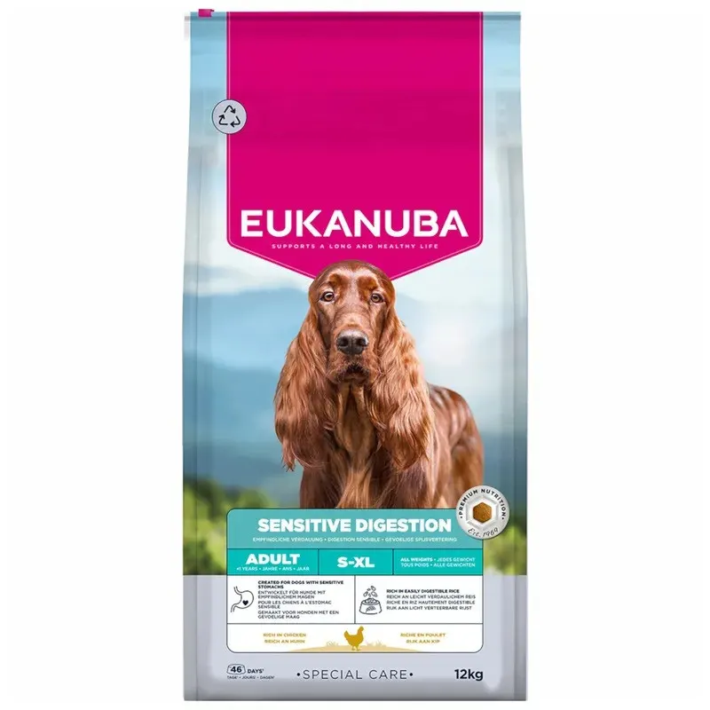 EUKANUBA Special Care Sensitive digestion - sucha karma dla psa - 12kg