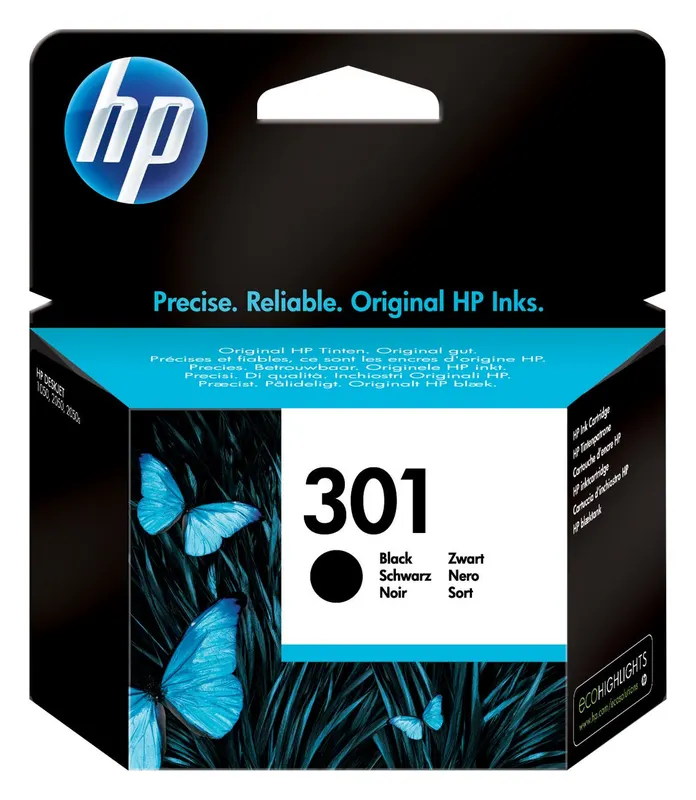 HP 301 Czarny Oryginalny Tusz Deskjet CH561EE