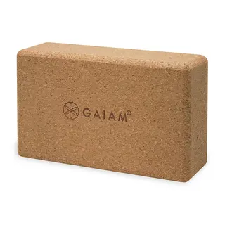 Kostka do jogi z korka Gaiam 52292