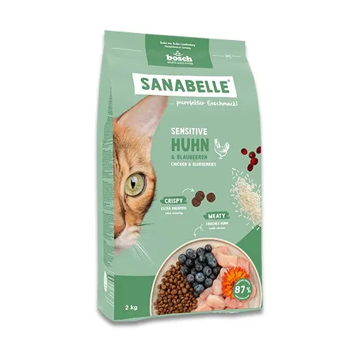 BOSCH Sanabelle Sensitive z kurczakiem - sucha karma dla kota - 2kg