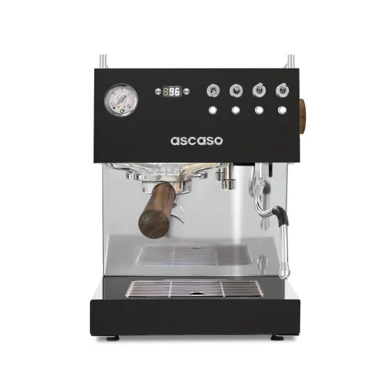 Ekspres kolbowy Ascaso Steel Duo PID V3 Black&amp;Wood – profesjonalny do domu