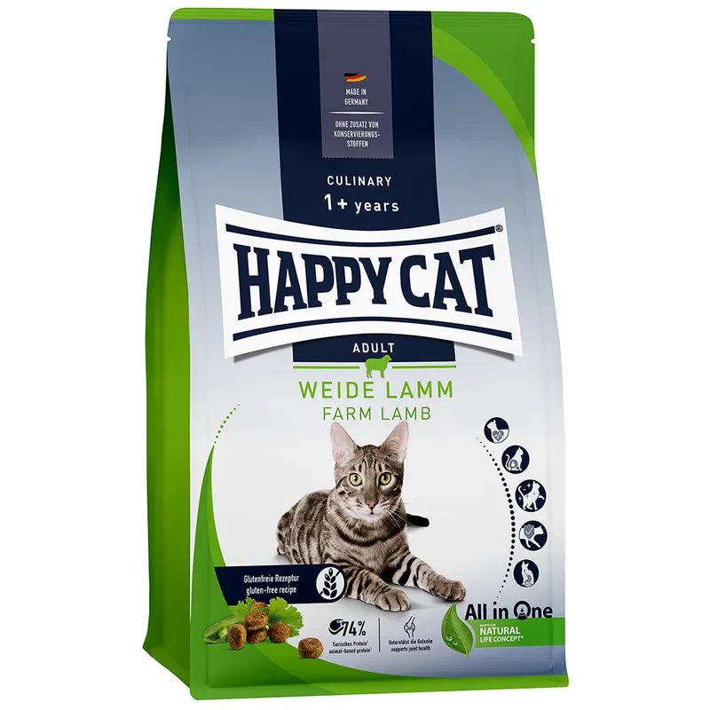 Happy Cat Culinary Adult, jagnięcina z pastwiska - 10 kg