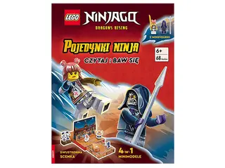Książka LEGO Ninjago. Pojedynki ninja Wielokolorowy