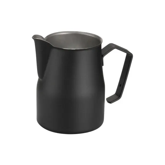 Profesjonalny dzbanek do mleka Motta Europa Black, 750 ml