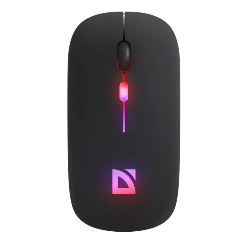 Defender Mysz bezprzewodowa silent click TOUCH MM-997 akumulator 800/1200/1600 DPI czarna
