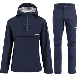 Swix Fjell shell spodnie/anorak, męskie, granatowe