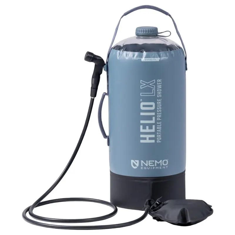 Nemo Helio LX Pressure Shower, jasnoniebieski