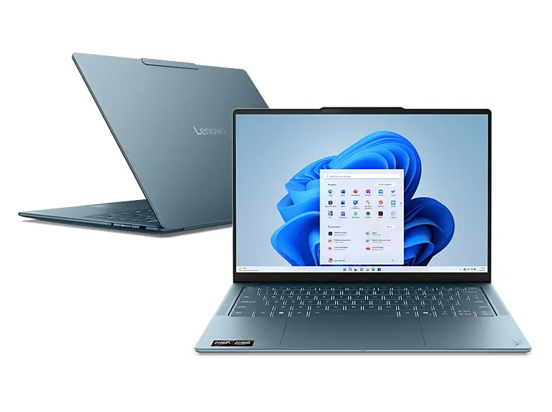 Laptop LENOVO Yoga Slim 7 14AGP11 WUXGA OLED / AMD Ryzen™ AI 5 430 16 GB RAM 512 SSD Radeon™ 840M Windows 11 Home Turkusowy