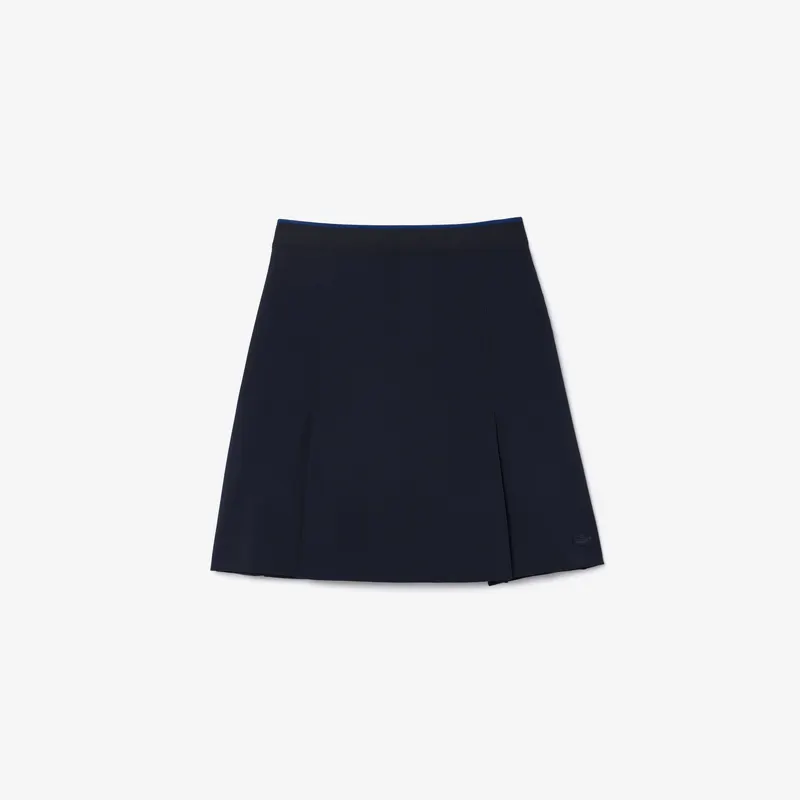 Lacoste Elastic Waist Split Skirt