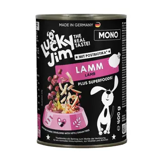 Lucky Jim Mono, 6 x 400 g - Jagnięcina