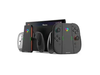Nakładka YAXO Charge Grip Set Techno Black Czarny