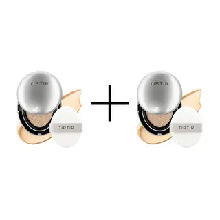 TIRTIR Mask Fit Aura Cushion Podkład w Kompakcie 25N Mocha 4,5g 1+1