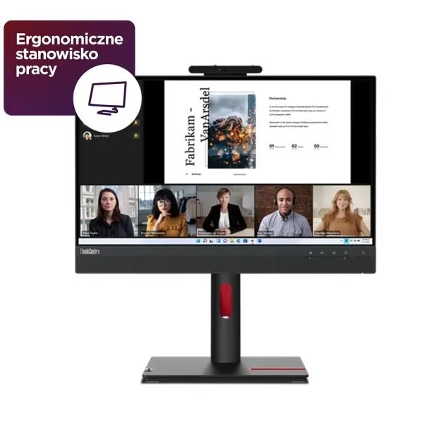 Lenovo Monitor 21.5 cala ThinkCentre Tiny-in-One Touch Gen 5 12N9GAT1EU