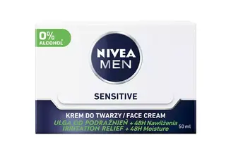 NIVEA Men Sensitive 48h Nawilżający Krem do Twarzy 50ml