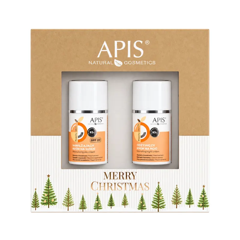 APIS Zestaw Kosmetyków do Pielęgnacji Twarzy Peachy Skin