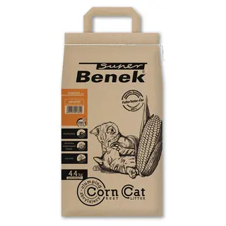 Super Benek Corn Cat Natural żwirek dla kota - 7 l  (ok. 4,4 kg)