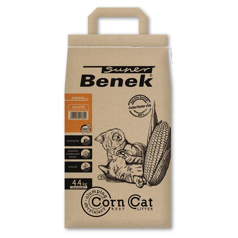 Super Benek Corn Cat Natural żwirek dla kota - 7 l (ok. 4,4 kg)