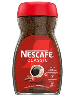 Kawa rozpuszczalna Nescafe CLASSIC 200g intensywność 7