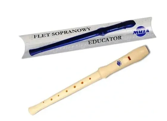 FLET PROSTY SOPRANOWY MUZA EDUCATOR Szkolny +nuty